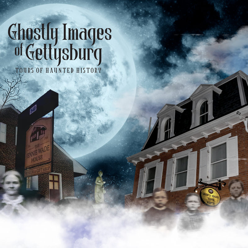 Ghostly Images of Gettysburg Walking Tour Promotional Poster